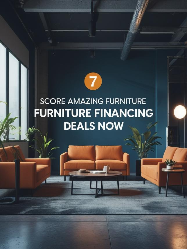 Score 7 Amazing Furniture Financing Deals Now